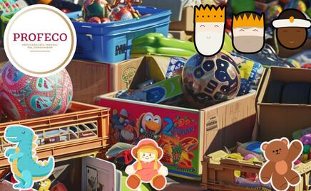 Día de Reyes 2025: Lista de mejores juguetes según Profeco