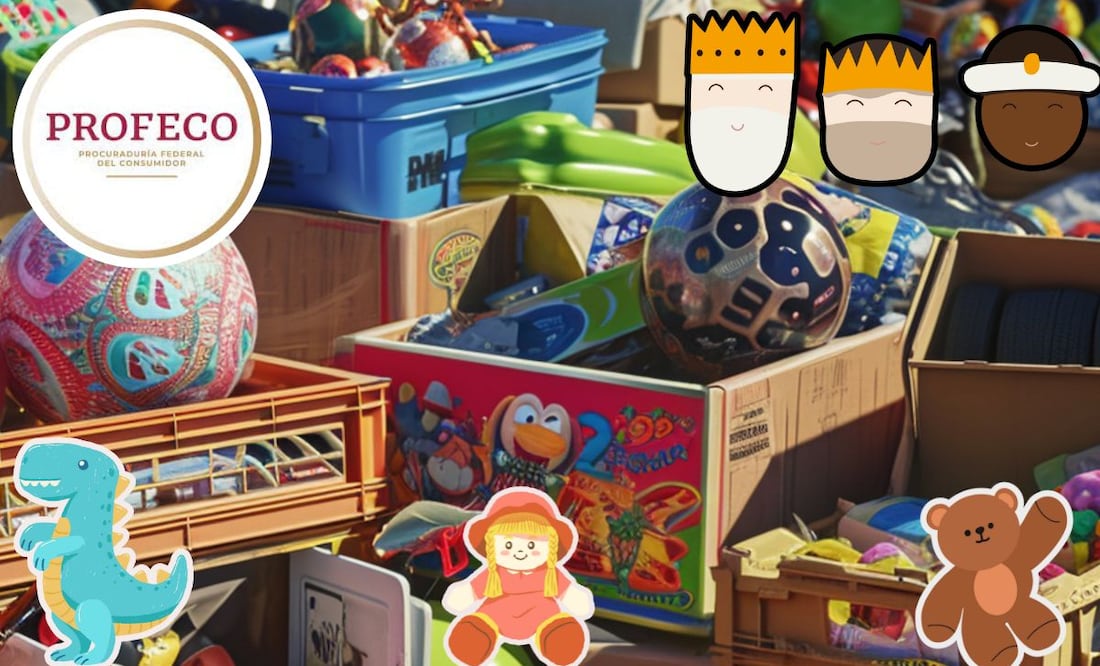 Profeco recomienda los mejores juguetes para Reyes Magos. Foto Especial
