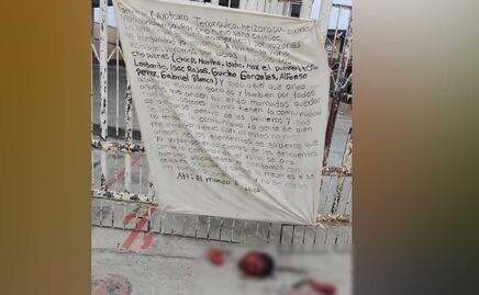 Hallan otra cabeza y manos junto a narcomanta, ahora en Ayotoxco