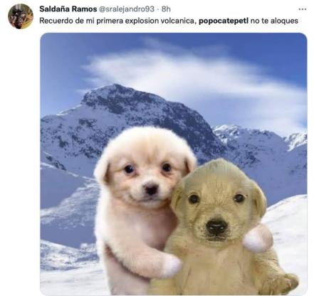 Los mejores memes sobre la explosión del Volcán Popocatépetl