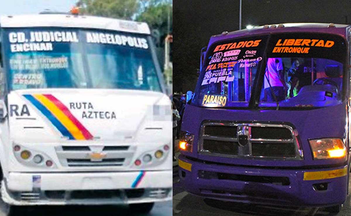 Ruta Azteca y Los Morados, las unidades más asaltadas en la ciudad de Puebla