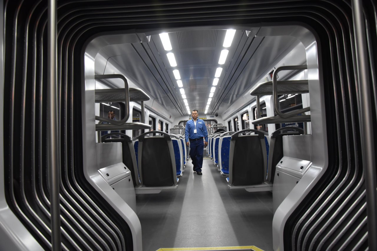 La locomotora del Tren Turístico Puebla-Cholula formará parte del Corredor Interoceánico | Agencia Es Imagen para El Universal Puebla