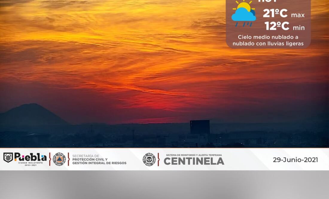 Foto: Protección Civil Municipal Puebla