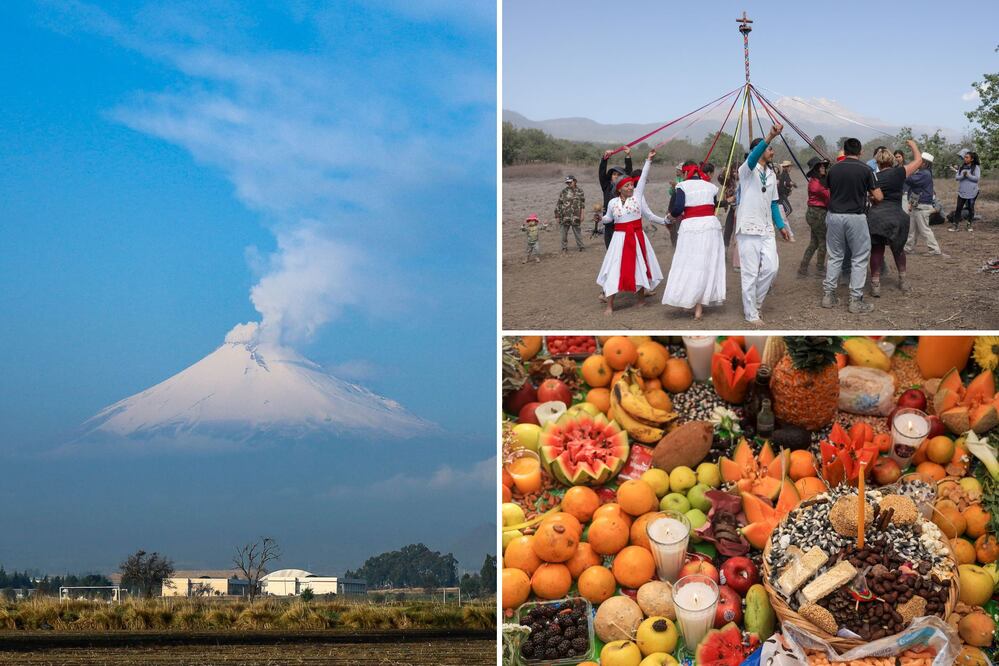 El volcán Popocatépetl cumple años el 12 de marzo | Foto: EsImagen