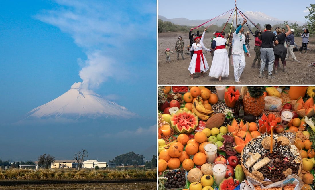 El volcán Popocatépetl cumple años el 12 de marzo | Foto: EsImagen