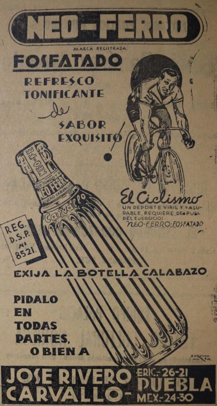 Así era el “Neo-ferro Fosfatado”, el refresco que bebían los poblanos en los 40