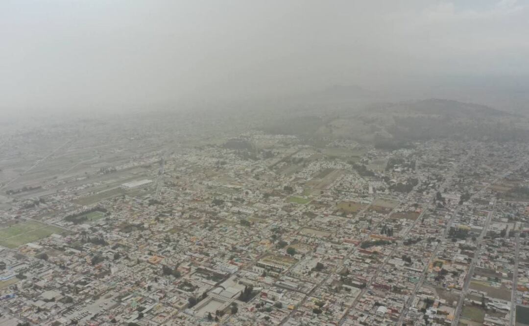 A Puebla llegaría ceniza de diferentes tamaños según el mapa de riesgos | Foto: Agencia Es Imagen para El Universal Puebla