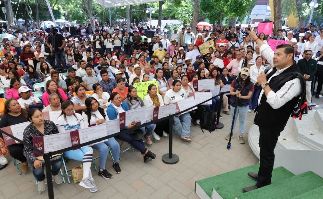 El gobernador informó que el programa de Obra Comunitaria pasó de una inversión de mil mdp en 2025 a mil 500 mdp en 2026 | Foto: Gobierno del Estado