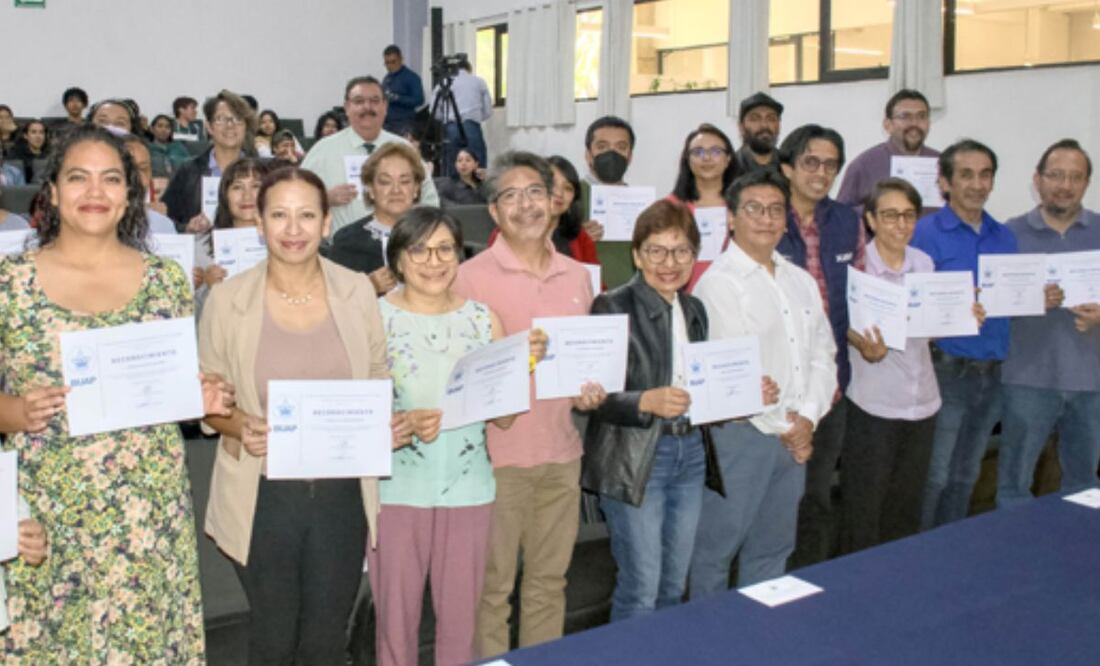 Los reconocimientos son del Programa Institucional de Evaluación Académica | Foto: BUAP