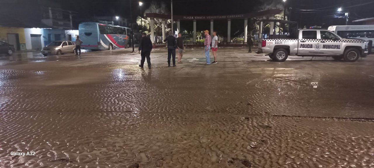 Los remanentes del huracán Otis dejaron afectaciones en Puebla | Foto: Ayuntamiento Venustiano Carranza