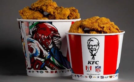 Poblano diseña imagen de las cubetas de KFC para el Super Bowl 2023 