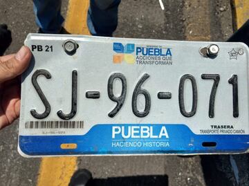 ¿Tienes placas azules?, checa si debes verificar en Puebla