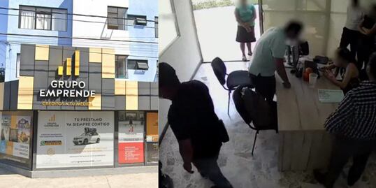 VIDEO Le niegan un crédito y secuestra a empleados de financiera en Puebla