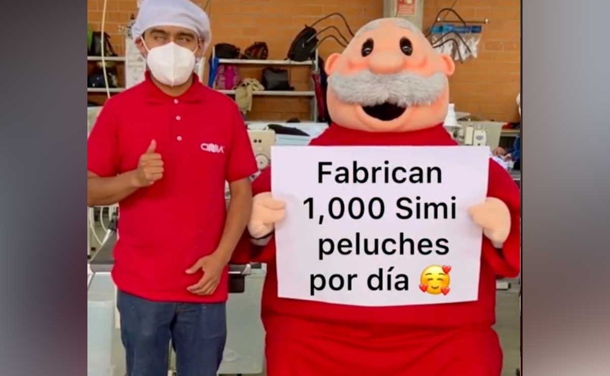 CINIA Puebla hace mil Simipeluches al día