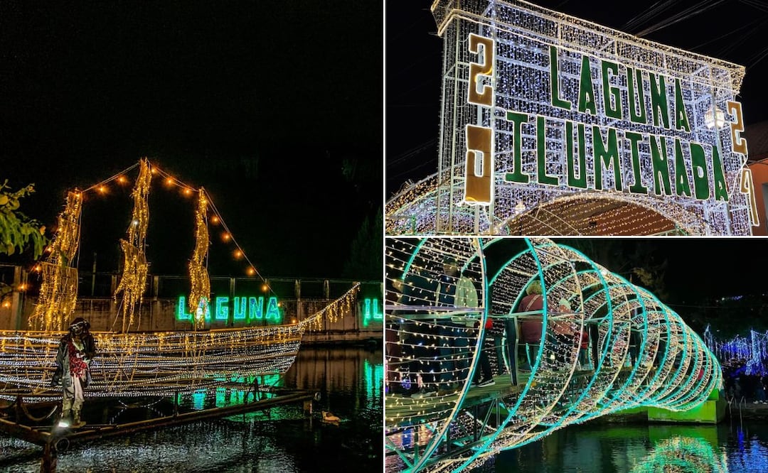 La Laguna Iluminada está muy cerca de Puebla / Foto: Facebook