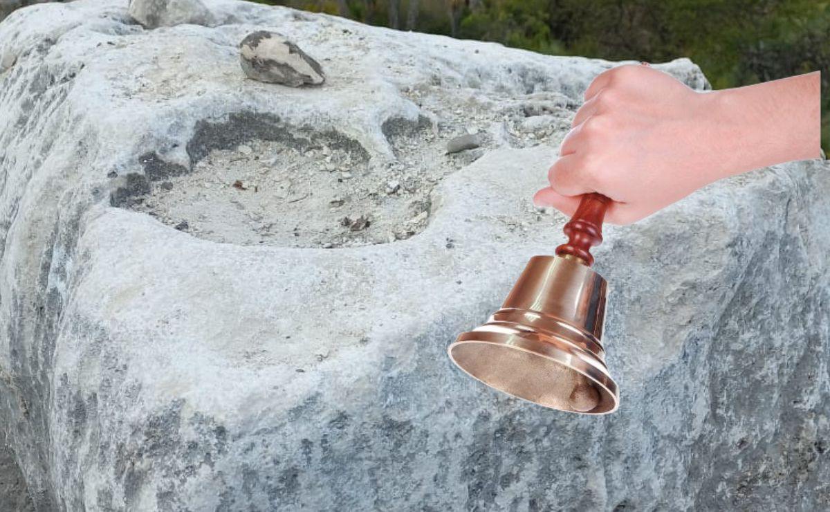 Esta extraña piedra es todo un enigma para los pobladores | Portada Foto  Facebook Mi Huejonapan / Canvas