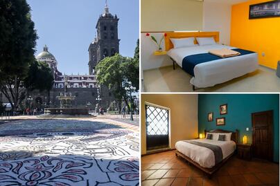 4 hoteles buenos, bonitos y baratos para pasar el puente de Día de Muertos en Puebla