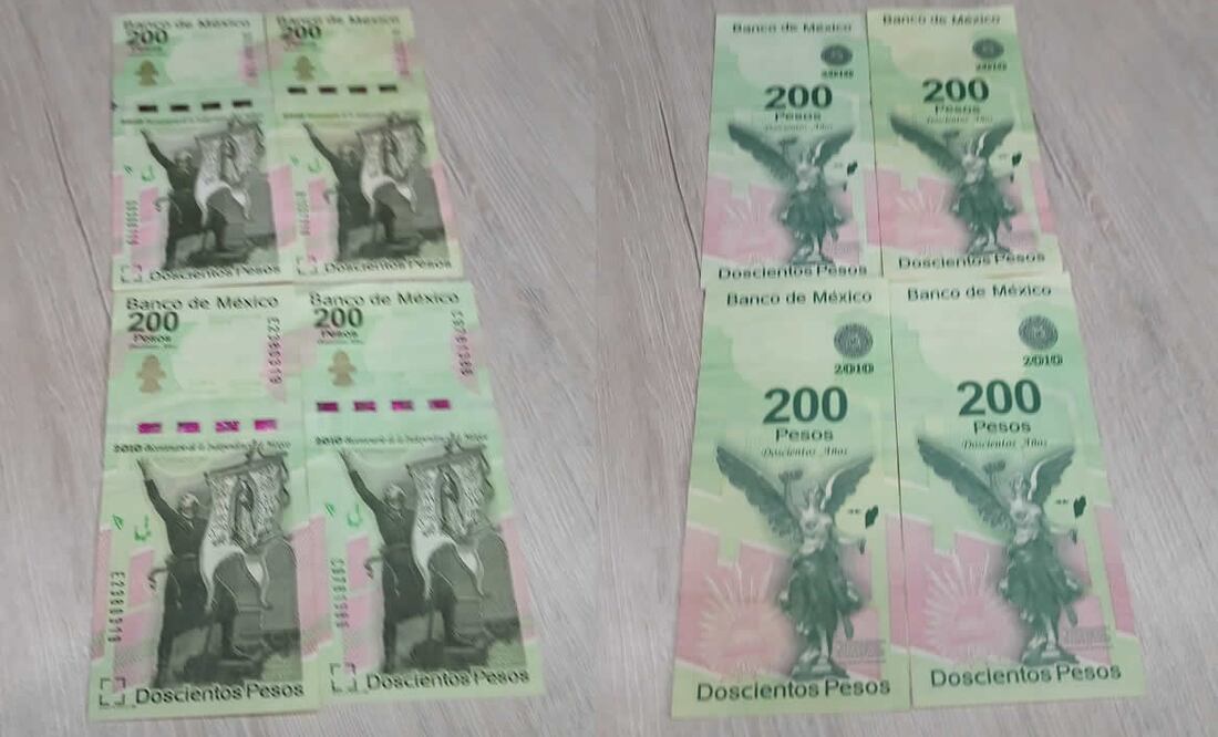 El billete conmemorativo de 200 pesos se emitió en 2009. Foto: Especial EL UNIVERSAL PUEBLA