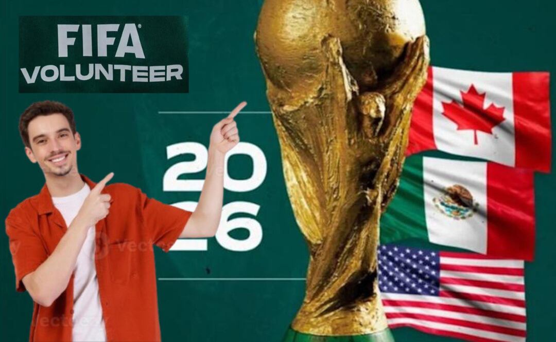 Checa los requisitos para ser voluntario de la FIFA en el Mundial del 2026 | Foto: FIFA / Vecteezy