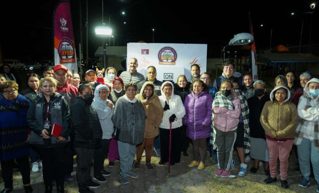 Más de 7 mil 800 habitantes se beneficiarán de estas acciones | Foto: Ayuntamiento de Puebla