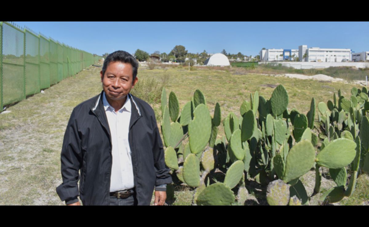 Doctor Dionicio Juárez Ramón, Académico del Centro de Agroecología del Instituto de Ciencias de la Buap. | Foto: Buap