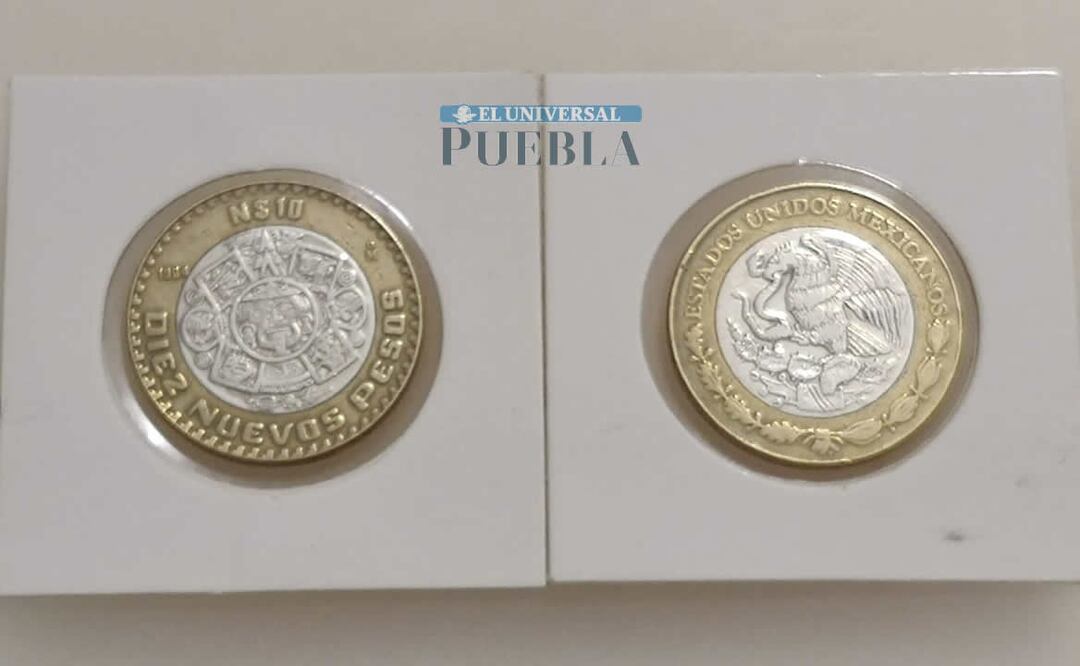 Las monedas de 10 Nuevos Pesos se fabricaron entre 1992 y 1995. Foto: Demian Magallán