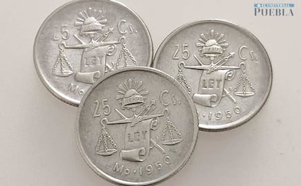 Cuánto valen actualmente las balancitas de 25 centavos, las antiguas moneditas de plata