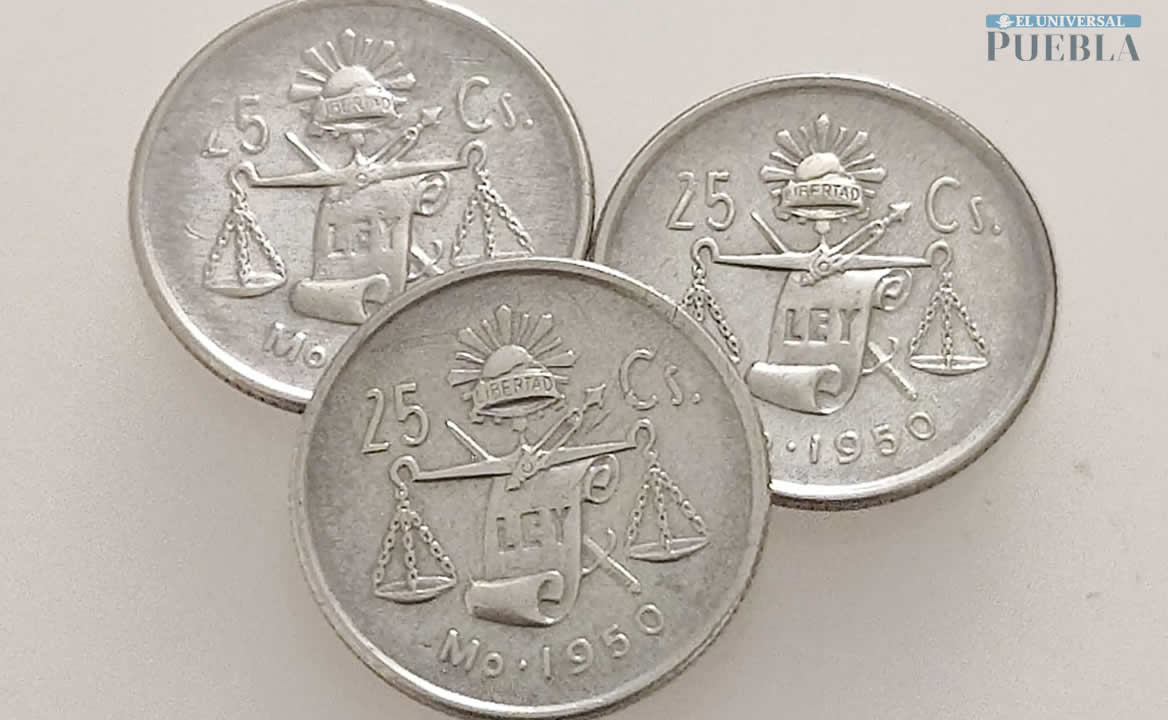Cuánto valen actualmente las balancitas de 25 centavos, las antiguas moneditas de plata