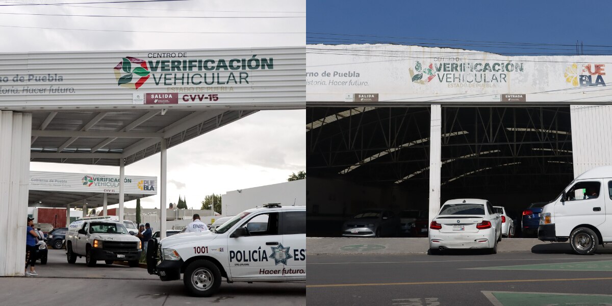 Centros de Verificación Vehicular en Puebla / Foto EsImagen