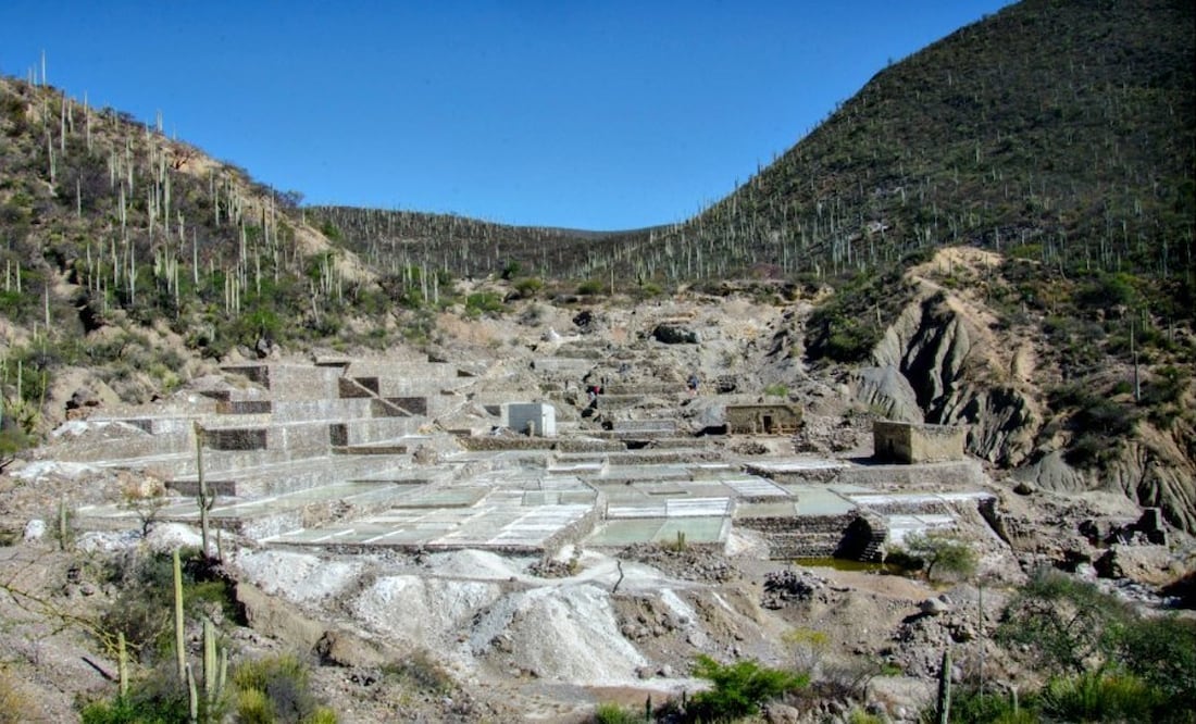 Minas de sal de Zapotitlán Salinas / Foto: Archivo El Universal
