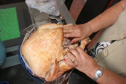 Cena de Navidad. ¿Cómo calcular el tiempo de horneado de un pavo?