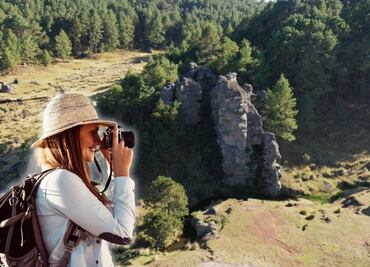 Este Pueblo Mágico de Puebla es famoso en el mundo por su valle de Piedras Encimadas