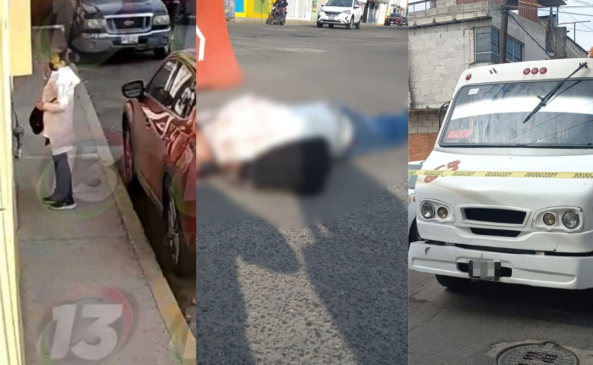 Mujer se persigna y a los pocos minutos muere atropellada por un microbús