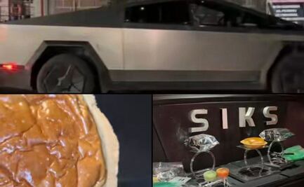 Elon Musk se va a infartar, usan Cybertruck como carrito de hamburguesas