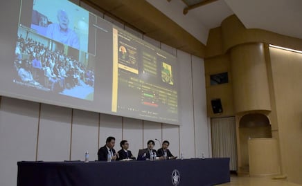 Dicta conferencia magistral el politólogo Robert Keohane a estudiantes de la BUAP