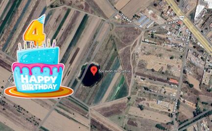 ¿Creció el socavón de Puebla? Así está en el 2025, hoy cumple 4 años