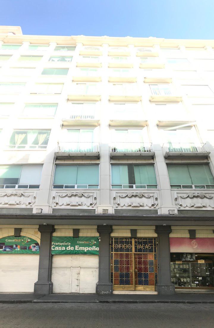 El Edificio Vacas pasó a la historia de la ciudad de Puebla por ser uno de los más altos en su tiempo | Foto: Google Maps