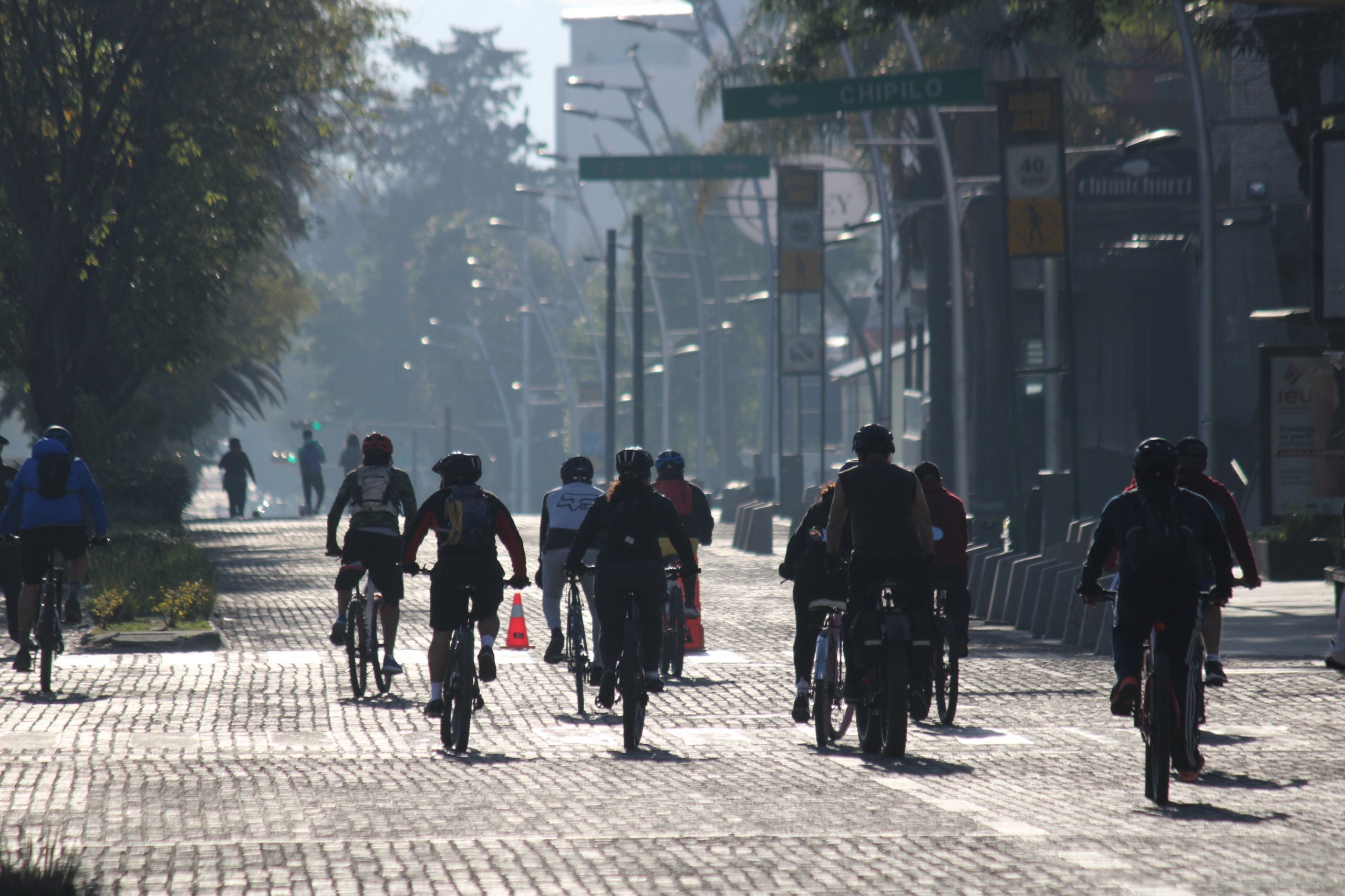 Las bicicletas se han convertido en un principal medio de transporte en Puebla | Foto: Agencia Es Imagen para El Universal Puebla