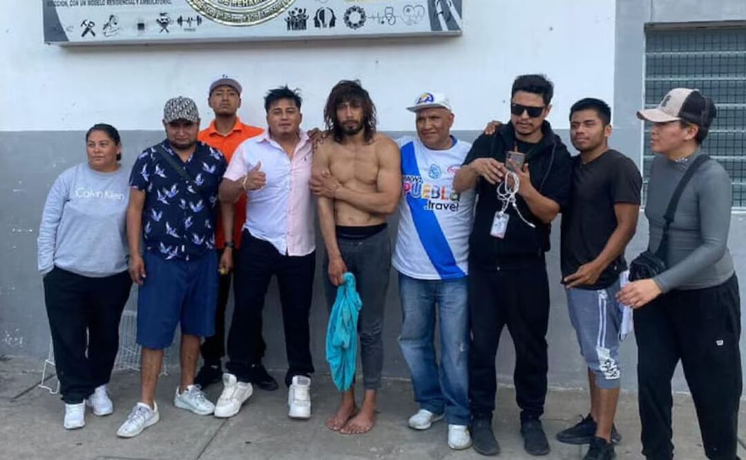 Luis Enrique Xampala Díaz, conocido como el vagabundo fitness de Puebla, ya fue anexado en el centro de rehabilitación de adicciones “Jóvenes Mendizabal”|Foto: Redes Sociales