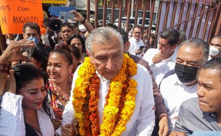 Así se promociona Adán Augusto López en Puebla