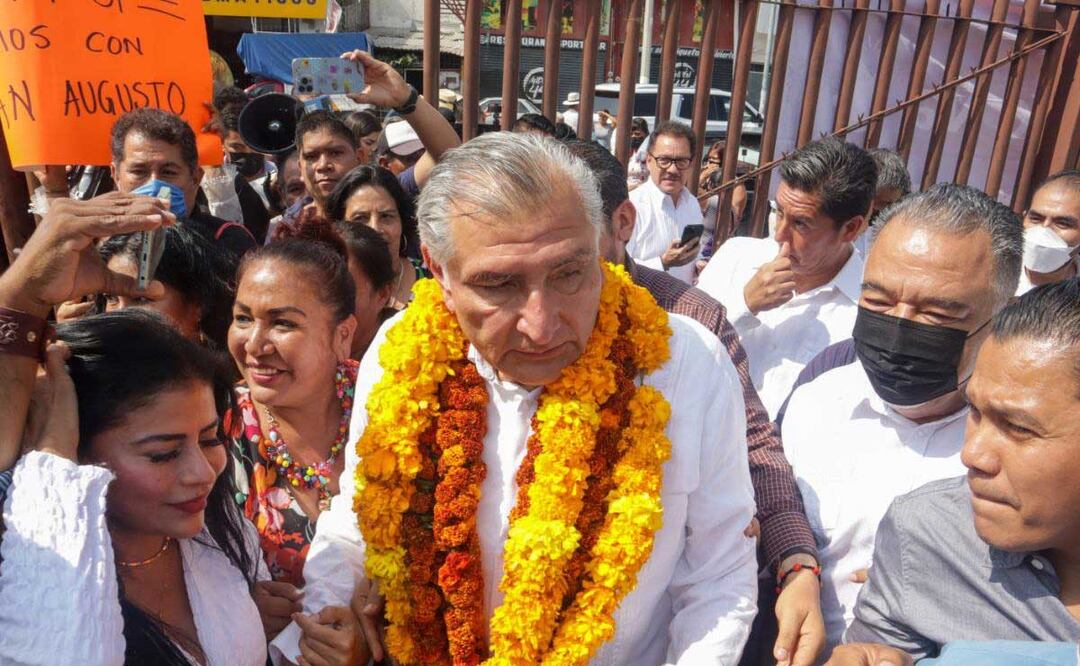 El secretario de Gobernación, Adán Augusto López, ha comenzado a usar las redes sociales para promocionarse en Puebla | Foto: Agencia Es Imagen para El Universal Puebla
