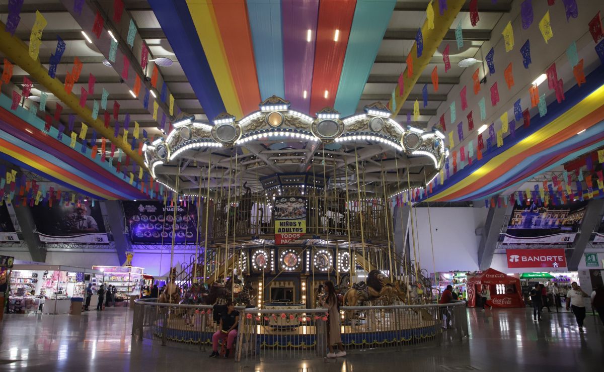 La Feria tiene muchas actividades divertidas para los pequeños. | Foto: Agencia Es Imagen para El Universal Puebla