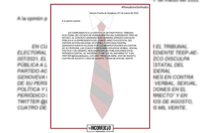 Disculpa pública del comunicador Gerardo Ruiz para Genoveva Huerta