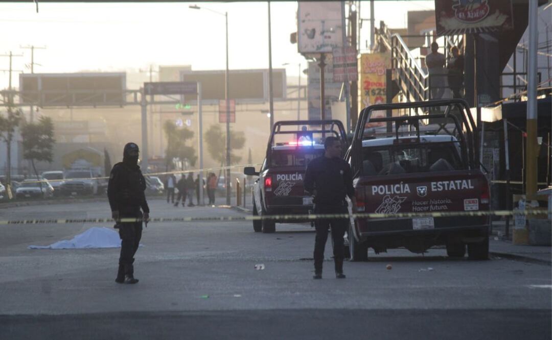 El hecho violento más reciente en Amozoc fue la balacera en el bar Pinochos, donde murieron cinco personas | Foto: Agencia Es Imagen para El Universal Puebla