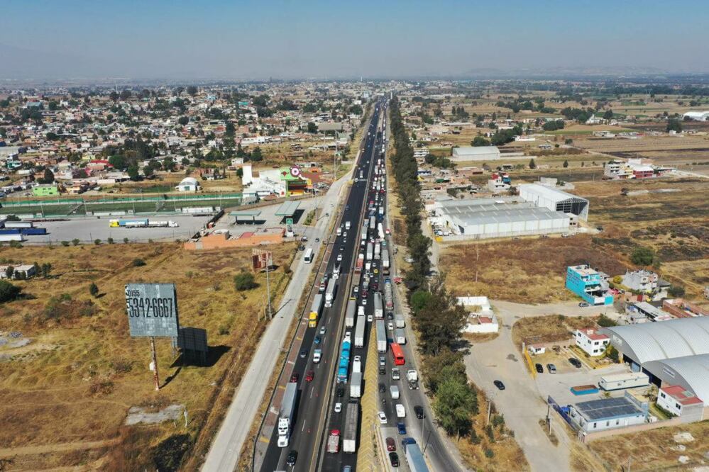 En la autopista México-Puebla hay horas y días con más delincuencia | Foto: EsImagen