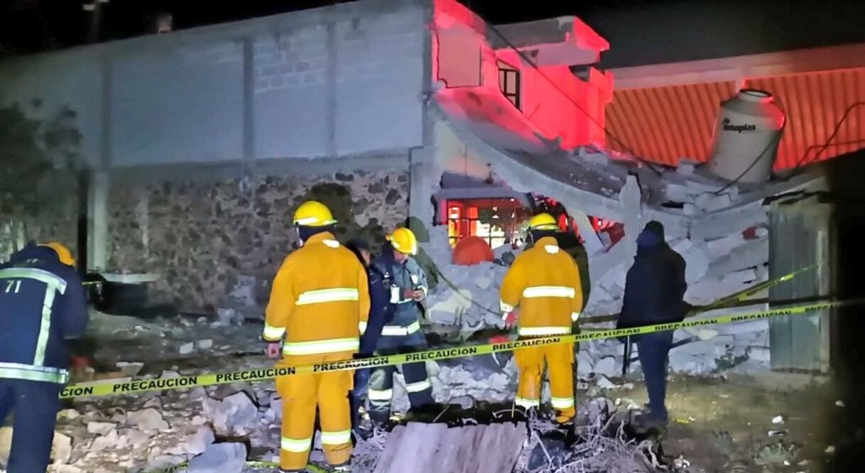 La FGE dio a conocer las causas de la explosión en Tepeyahualco | Foto: Secretaría de Seguridad Pública