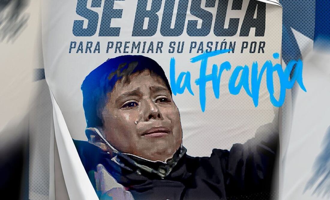 El menor celebró emocionado el gol del empate ante Atlas. Foto: Club Puebla