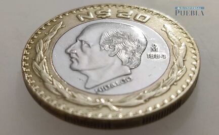 Cuánta plata contiene el núcleo de la moneda de 20 Nuevos Pesos