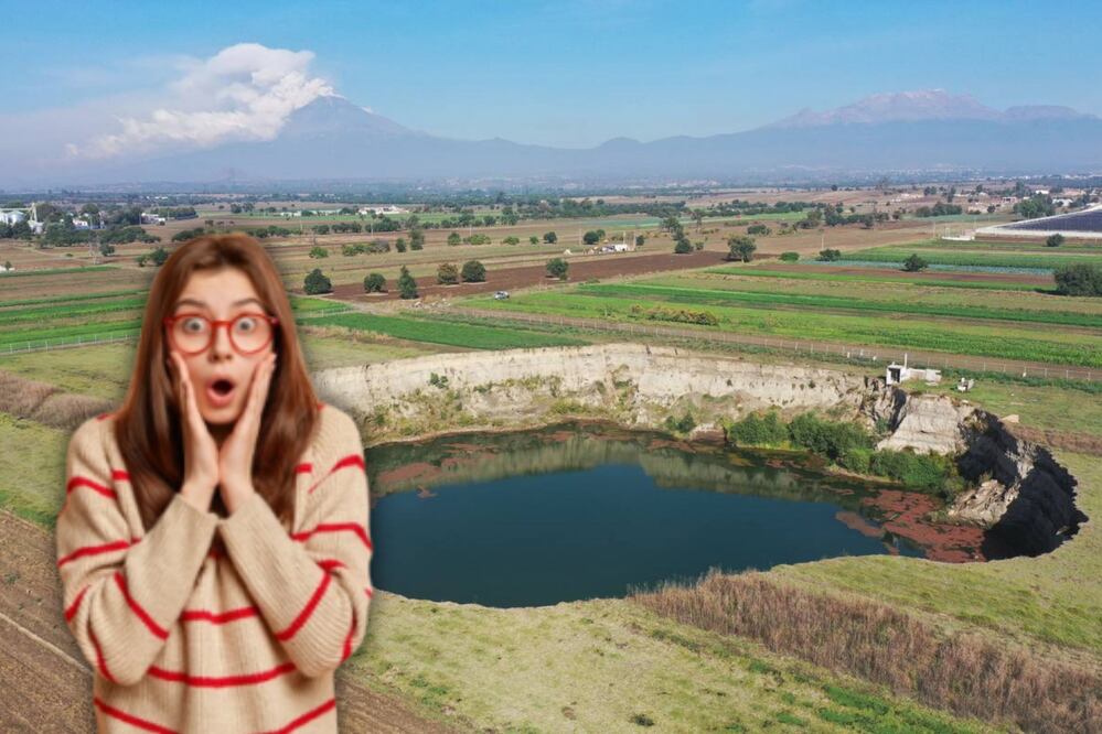 El socavón de Puebla surgió en 2021 y sigue existiendo en la actualidad | Foto: EsImagen / Freepik