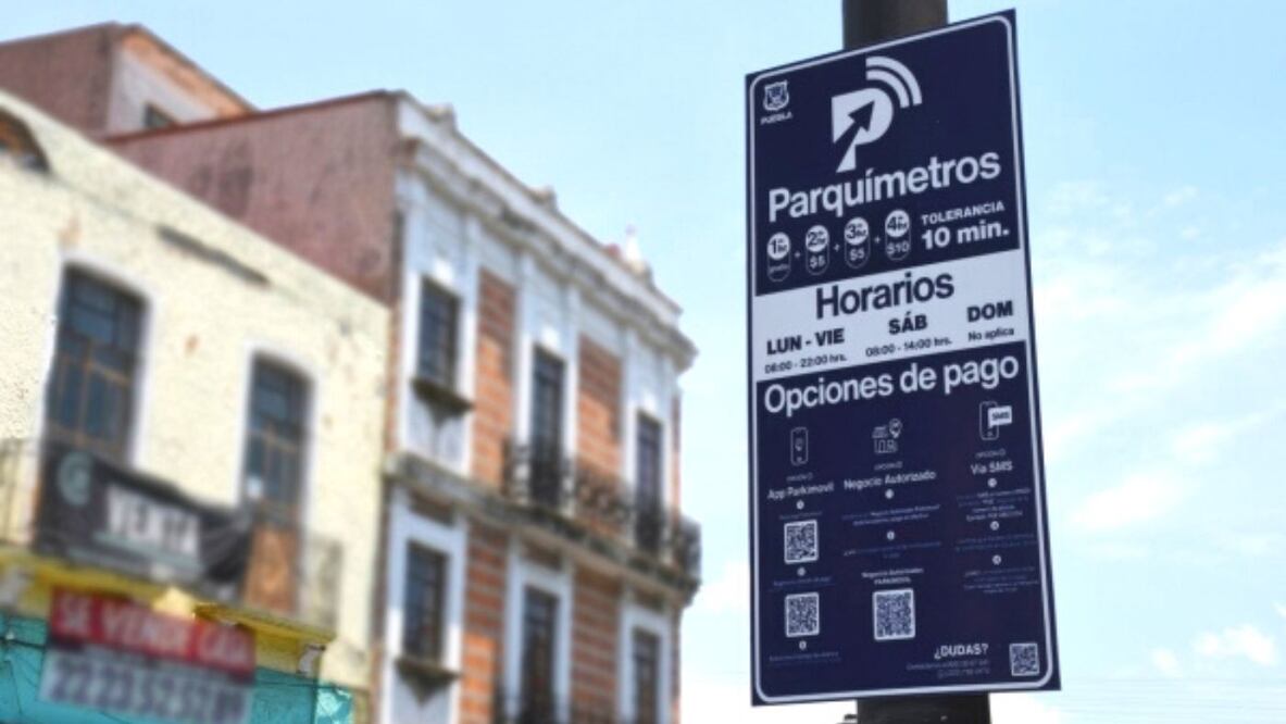 ¿Cómo funcionan los parquímetros en Puebla? Te decimos cómo y dónde pagar